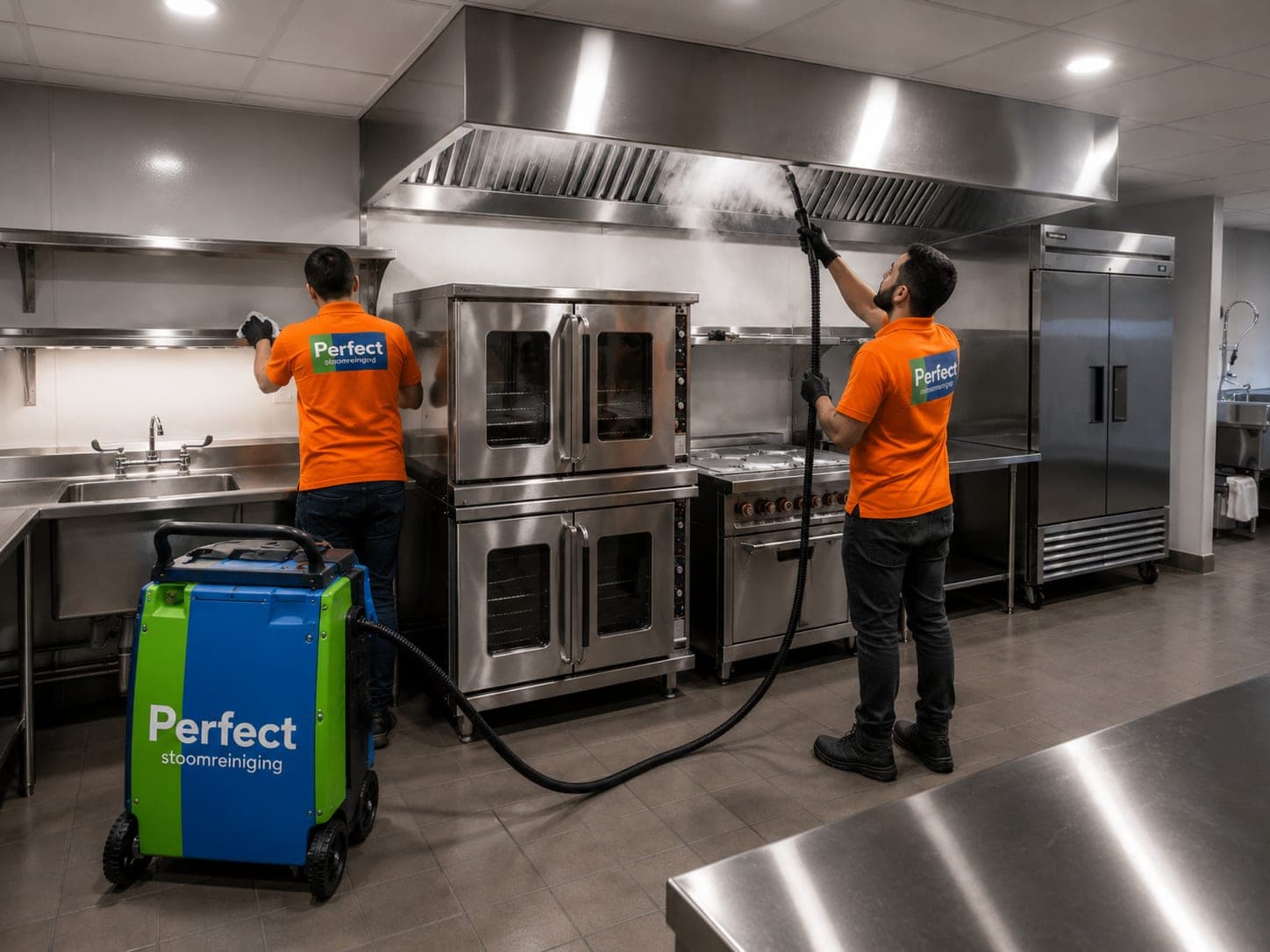 Keuken stoomreiniging